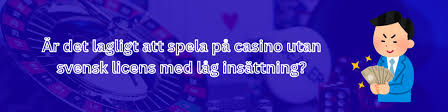 Casino med Låg Insättning Spela Smart och Säkert 767197159